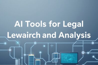 AI Tools for Legal Research and Analysis
