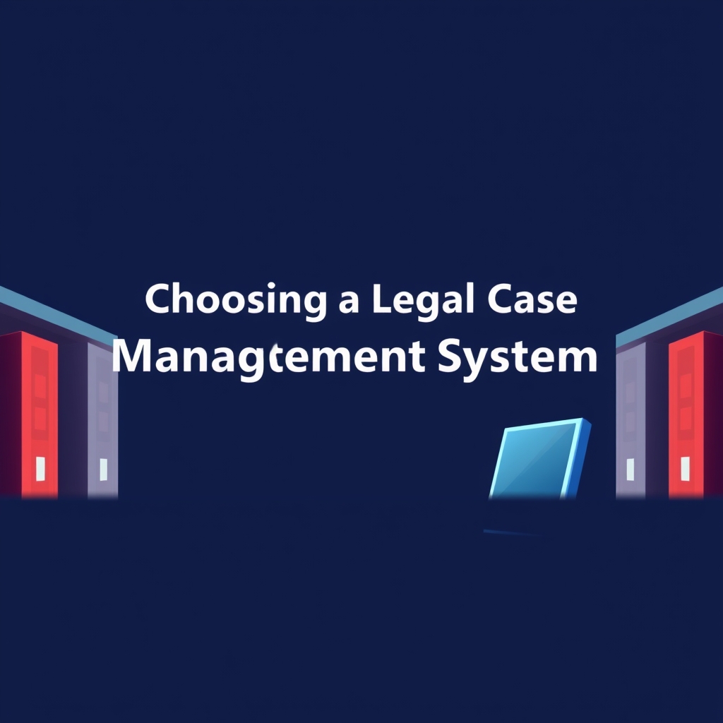 Choosing a Legal Case Management System