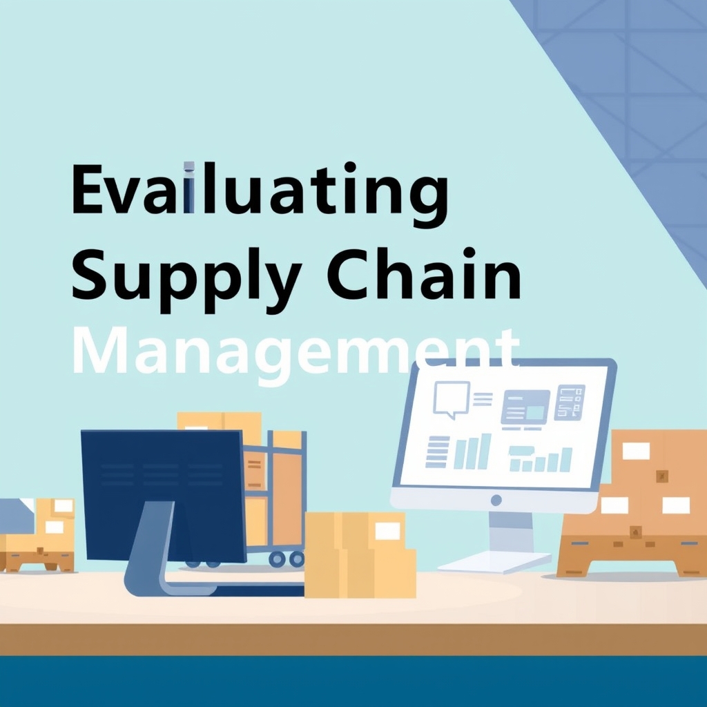 Evaluating Supply Chain Management (SCM) Software