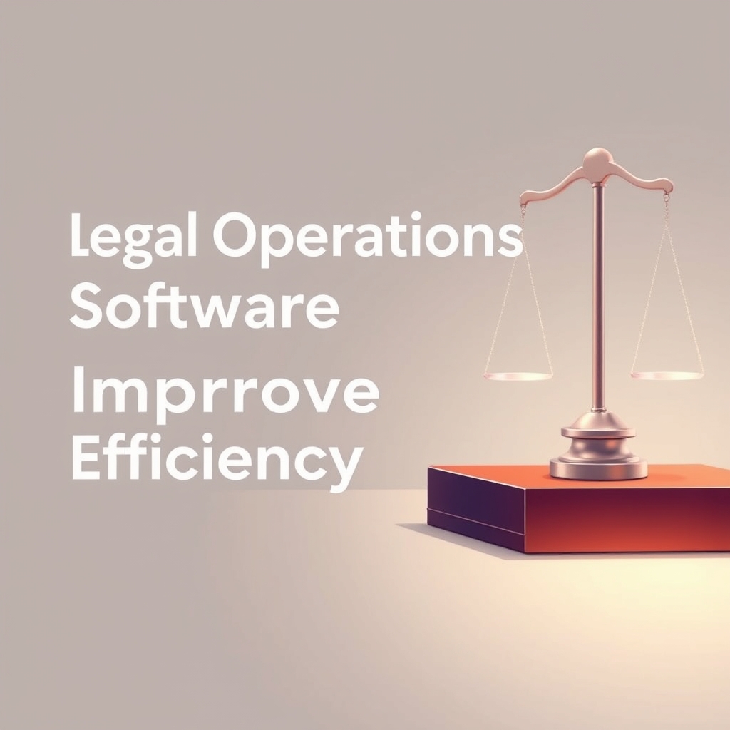 Legal Operations Software: Improving Efficiency
